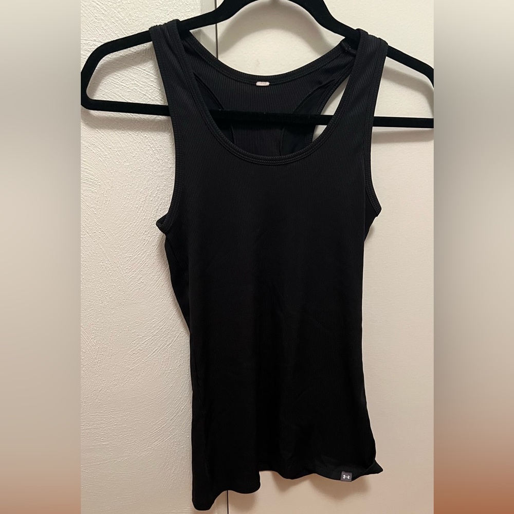 Black Under Armour Work Out Tank